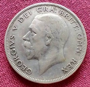 lot 60 image: 1929 British Silver 12 Crown Coin