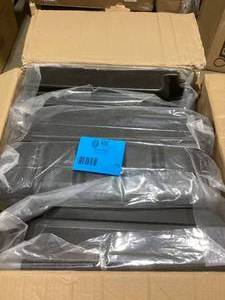 California Umbrella 200 lbs. Resin 4-Section Fillable Weight Cantilever Patio Umbrella Base in Black    Customer Returns See Pictures