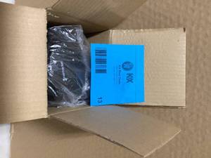 Hampton Bay 14 in. Oscillating Personal Desk Tower Fan in Black   Customer Returns See Pictures