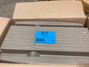 Step2 Mail Master Streamline Mocha OverPost Mounted Plastic Mailbox  Customer Returns See Pictures