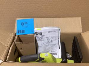 RYOBI 40V 10 in. Battery Powered Chainsaw with 2.0 Ah Battery and Charger  Customer Returns See Pictures