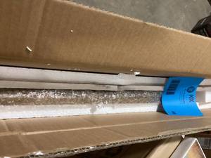Myrcelle Arch Mirror 24.5X32.5 Gold   Customer Returns See Pictures