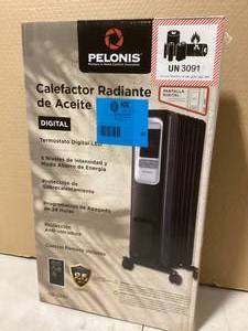Pelonis 1,500-Watt Digital Electric Oil-Filled Radiant Portable Space Heater Customer Returns See Pictures