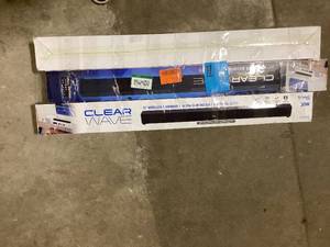 Lot of 3 Tzumi ClearWave Wireless Soundbar  Customer Returns See Pictures