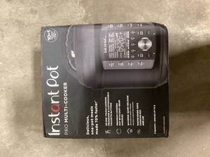 Instant Pot 8 qt. Matte Black Duo Pro Electric Pressure Cooker Customer Returns See Pictures