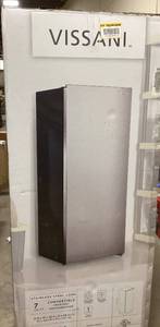 Vissani 7 cu. ft. Convertible Upright FreezerRefrigerator in Stainless Steel Garage Ready   Customer Returns See Pictures