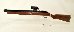 lot 3 image: Sheridan Blue Streak Model C9 Series .20 Air Rifle With Copperhead Red Dot Scope - IMMACULATE & RARE