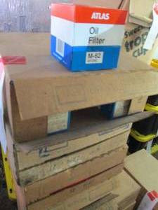 (6) Cases of 12 Atlas Oil Filters size M-62