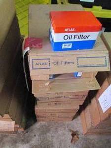 (5) Cases of 12 Atlas Oil Filters size M-52