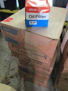 (7) Cases of 12 Atlas Oil Filters size M-48