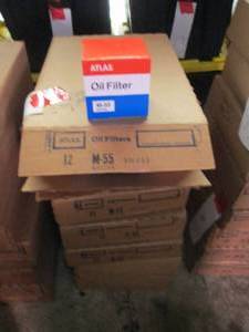 (7) Cases of 12 Atlas Oil Filters size M-55