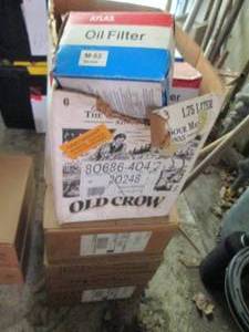 (4) Cases of 12 Atlas Oil Filters size M-53