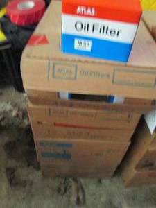 (4) Cases of 12 Atlas Oil Filters size M-53