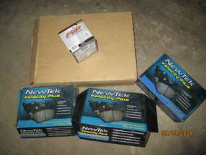 Brake pds and a case of oil filters