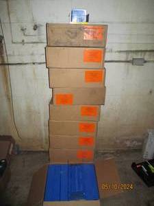 Spring loaded store display dispensers