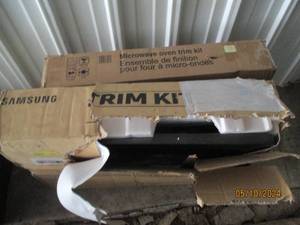 2 Microwave oven trim kits...