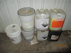 Lot of assorted chemicals...