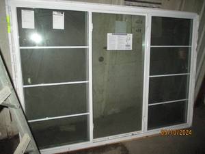 Large double pane window...