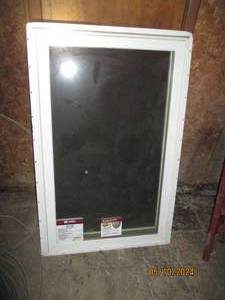 New double pane window...