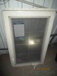 New double pane window...