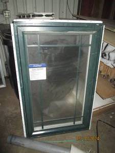 New double pane window...
