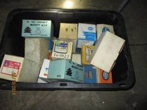 Tote of CV joint boot kits...