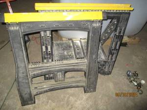 Pair of sawhorses...