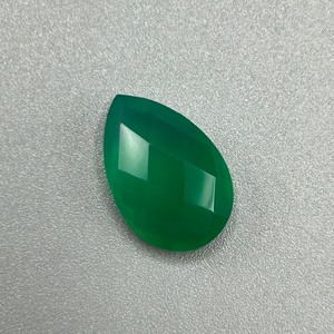 5.42 Carat Emerald Pear Faceted Cut