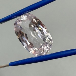 19.59 Carat Rose Quartz Elongated Modified Oval Faceted Cut