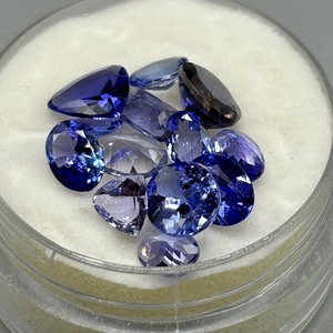 8.51 Carat Tanzanite Mixed Cut - Assorted Lot of Loose Stones