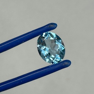 3.11 Carat Blue Topaz Oval Faceted Cut