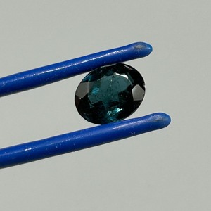 3.63 Carat Green Tourmaline Oval Faceted Cut