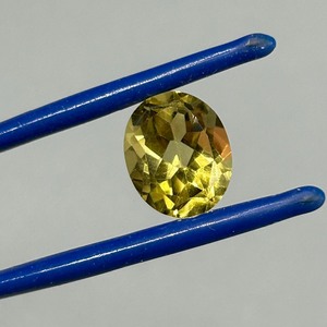 3.93 Carat Citrine Oval Faceted Cut