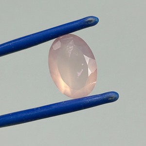 4.34 Carat Rose Quartz Oval Faceted Cut