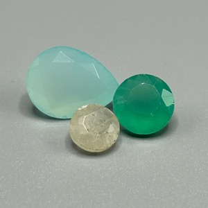 12.04 Carat Assorted Gemstones Mixed Cut - Various Stones, Size & Shape Loose Stones Set of 3