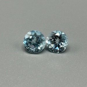 4.59 Carat Blue Topaz Round Faceted Cut