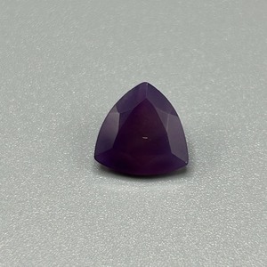 2.37 Carat Treated Purple Stone Triangular Faceted Cut