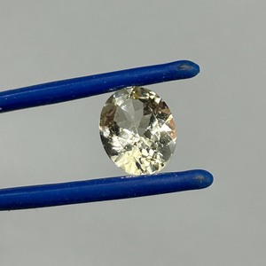 3.03 Carat Lemon Quartz Oval Faceted Cut