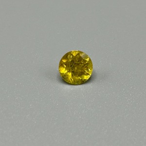 1.30 Carat Yellow Tourmaline Round Faceted Cut