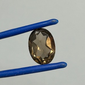 5.57 Carat Smoky Quartz Oval Faceted Cut