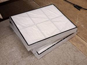 lot 36 image: Lot of (3) Syclone 500 Air Scrubber Filters with Gasket 16x19x2.25