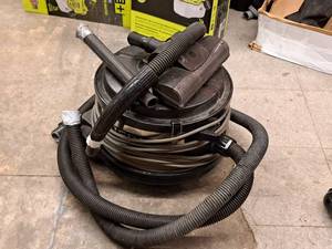 lot 63 image: Pullman-Holt HEPA Vacuum with Hoses and Attachments