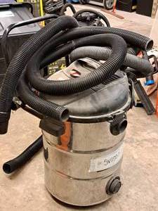 lot 65 image: Shop-Vac Heavy Duty 16-Gallon Shop Vacuum with Hoses