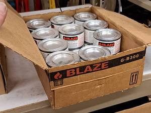 lot 108 image: Lot of (22) Blaze Jelled Chafing Fuel