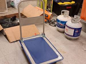 lot 112 image: RollingFolding Utility Cart