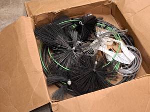 lot 111 image: Lot of (1 Box) Assorted Duct Cleaning Attachments and Accessories