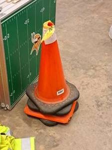 lot 132 image: Lot of (4) 18 Safety Cones