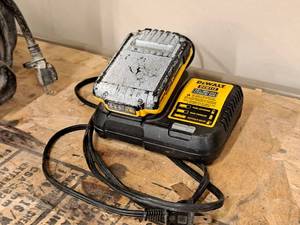 lot 165 image: DeWalt 20V Max Battery Charger DCB112 with 20V Max Battery