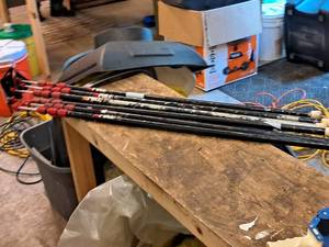 lot 228 image: Lot of (6) Drywall Zip Poles