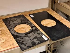 lot 261 image: Lot of (2) Atmox Mounting Plates 22x10